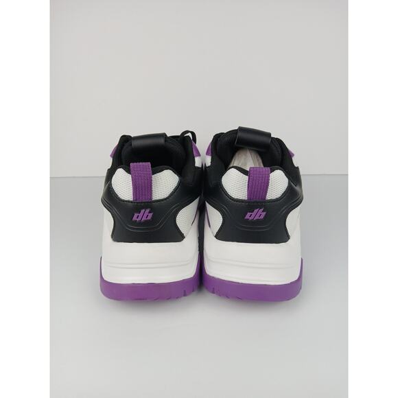 Decibel Shoes Men's Size US 10 Purple/White/Black DBVOL1, New Without Box - Picture 7 of 13